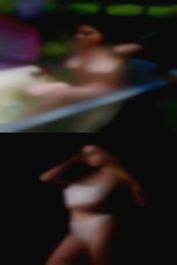 It's easier naked women that way.